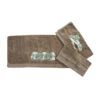 Joshua 3-Piece Bath Towel Set - Mocha