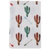 Colorful Cactus 5-Piece Southwestern Tea Towel Set