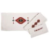 Del Sol 3-Piece Bath Towel Set - Cream