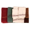 Embroidered Barbed Wire Towel Set