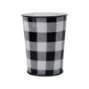 Camille Buffalo Check Bathroom Wastebasket