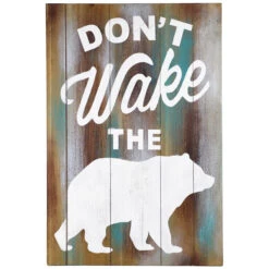 Don't Wake The Bear Wall Decor