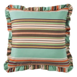 Serape Euro Sham W/Ruffles