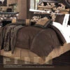 Caldwell Faux Leather Tooled Bedding Set